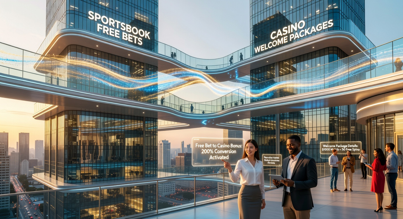 Screenshot of a betting app dashboard showing active sportsbook free bet and casino bonus notifications side by side