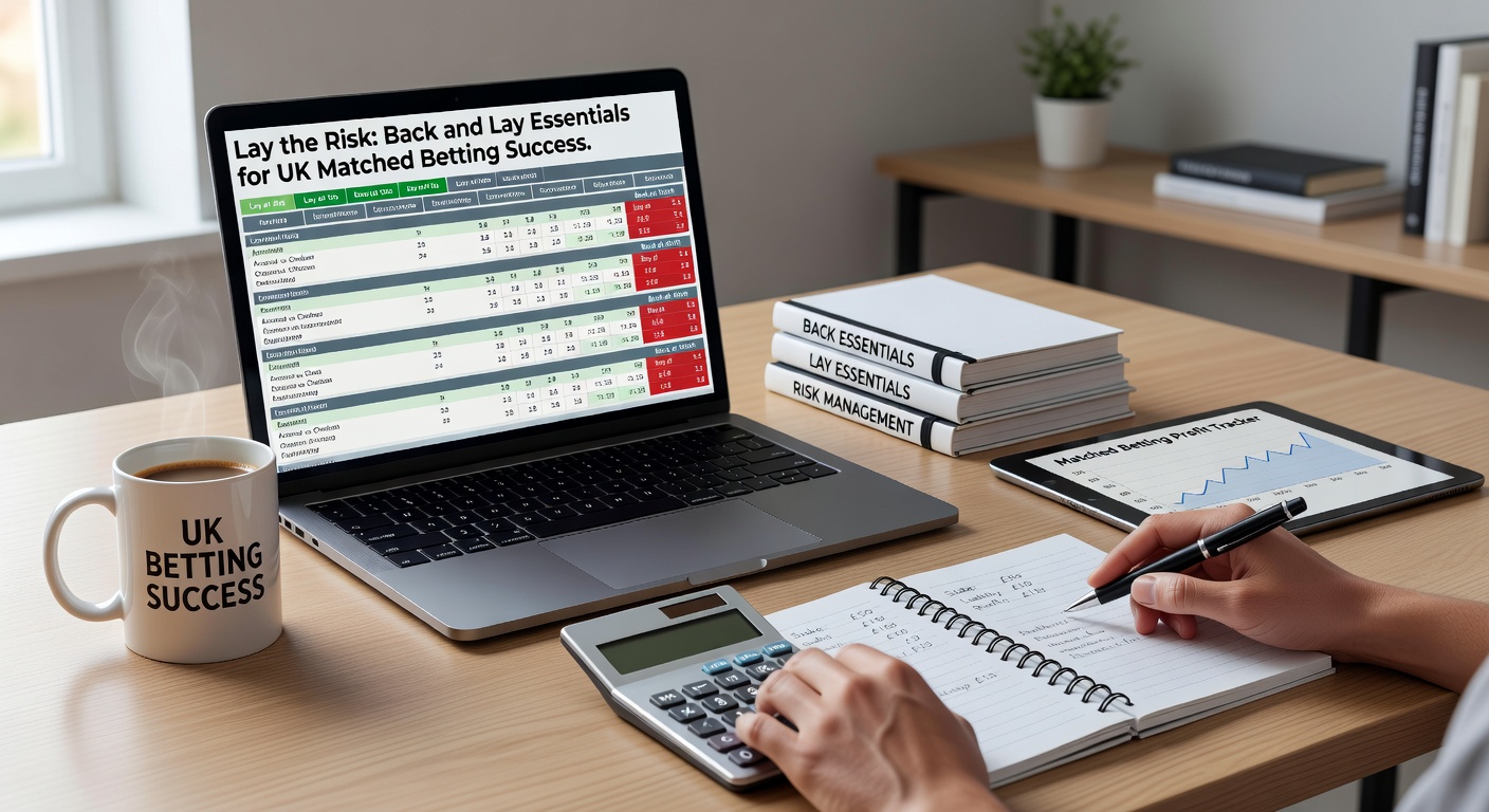 Screenshot of a matched betting calculator displaying back stake, lay stake, and projected profit for a free bet extraction