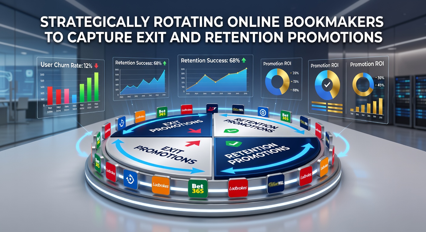 Calendar overlay on bookmaker promotions highlighting exit and retention cycles for strategic planning